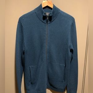 Theory Udeval Breach Full Zip Sweater (Men’s Medium)